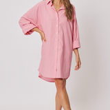 Sabina Shirt Dress - Taffy Chambray