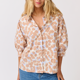 Jaime Top - Toffee Leopard