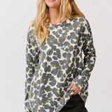 Lola Long Sleeve - Khaki Leopard