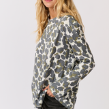 Lola Long Sleeve - Khaki Leopard