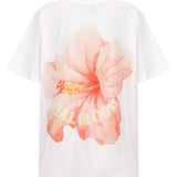 Full Bloom Tee - White/Full Bloom Print