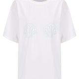 Ariel Tee - White/Mint