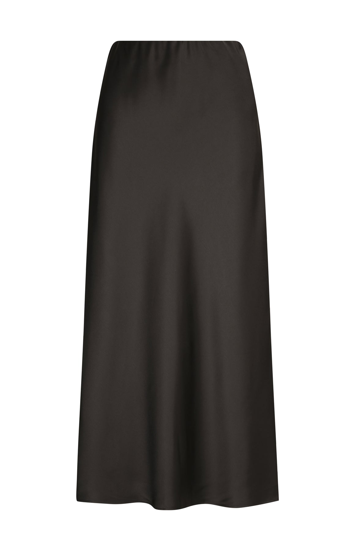 Millie Slip Skirt - Black Satin – Cartel & Willow