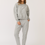 Ada Slim Sweater - Mist Marle